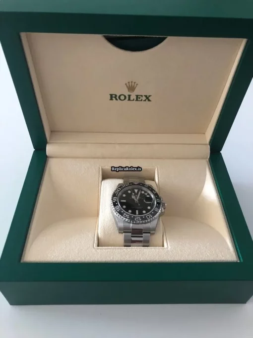 Excellent Replica Rolex Gmt-master II 116710ln Caliber 3186 Automatic Movement 40mm Steel Case Mens/unisex Watch - Image 4