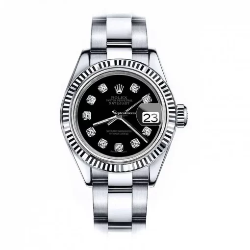 Awesome Fake Rolex Lady-datejust 68274 Automatic Movement 26mm Steel Case Womens Watch