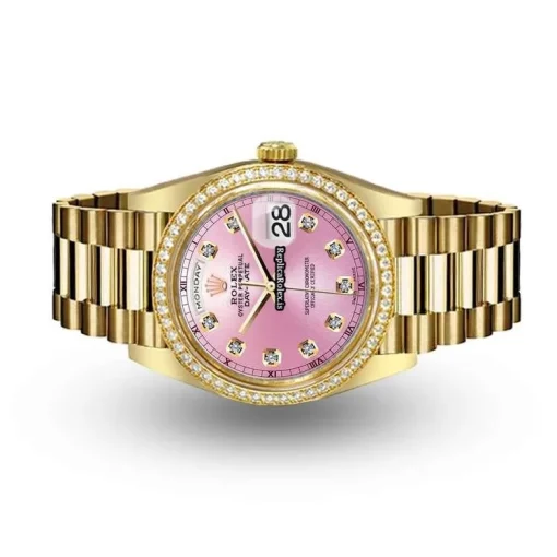 Defect Knockoff Rolex Day-date 36 18038 Automatic Movement Mens/unisex Watch - Image 5