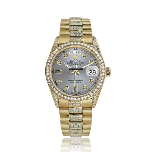 Reliable Replica Rolex Day-date 36 18038 Automatic Movement Mens/unisex Watch - Image 2