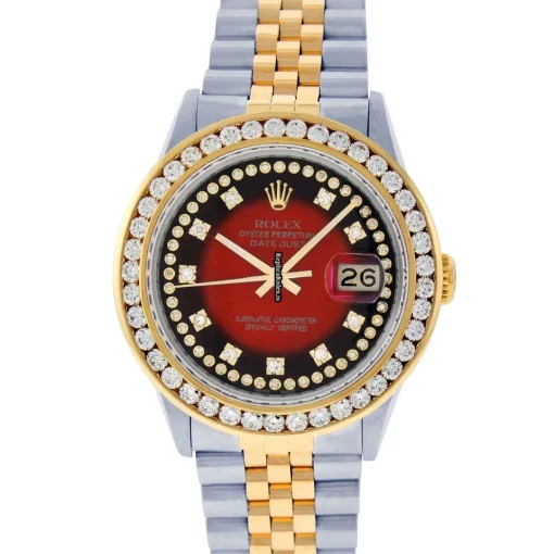 Popular Replica Rolex Datejust 16013 Caliber 3035 Automatic Movement 36mm Gold/steel Case Mens/unisex Watch - Image 2