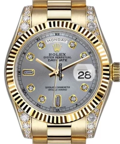 Neat Fake Rolex Day-date 36 18038 Automatic Movement Mens/unisex Watch