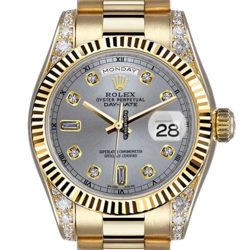 Neat Fake Rolex Day-date 36 18038 Automatic Movement Mens/unisex Watch
