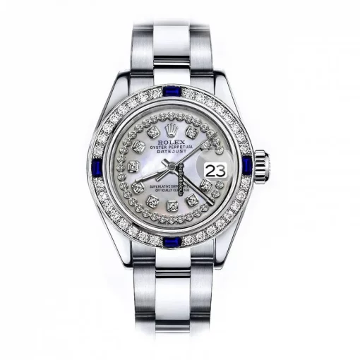 Fabulous Replica Rolex Oyster Perpetual Lady Date 69160 Automatic Movement 26mm Steel Case Womens Watch
