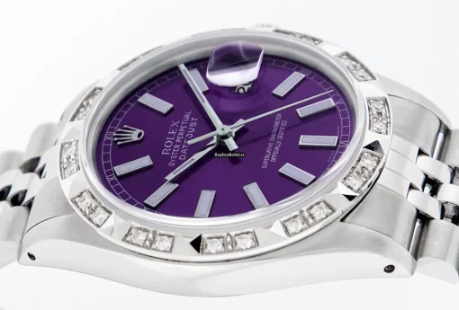 Ideal Replica Rolex Datejust Caliber 3035 Automatic Movement 36mm Steel Case Mens/unisex Watch - Image 11
