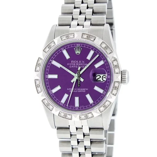 Ideal Replica Rolex Datejust Caliber 3035 Automatic Movement 36mm Steel Case Mens/unisex Watch - Image 2