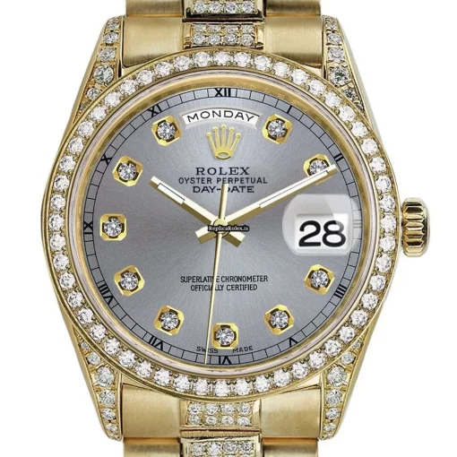 Offering Clone Rolex Day-date 36 18038 Automatic Movement Mens/unisex Watch