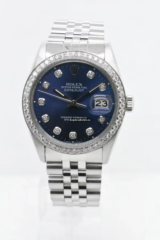Awesome Replica Rolex Datejust 16030 Caliber 3035 Automatic Movement 36x44mm Steel Case Mens/unisex Watch