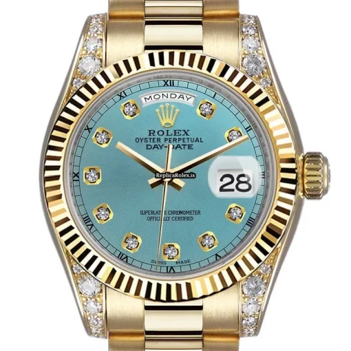 Neat Fake Rolex Day-date 36 18038 Automatic Movement Mens/unisex Watch