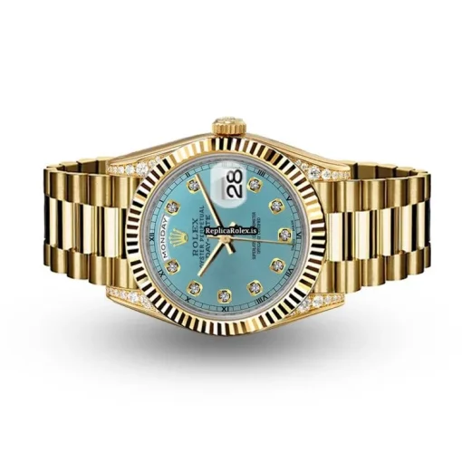 Neat Fake Rolex Day-date 36 18038 Automatic Movement Mens/unisex Watch - Image 5