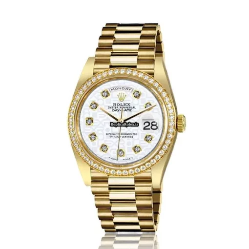 Amazing Replica Rolex Day-date 36 18038 Automatic Movement Mens/unisex Watch - Image 2