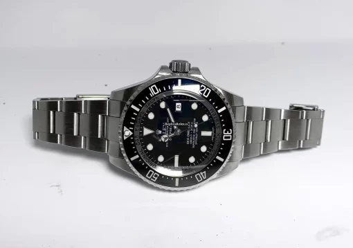 Neat Fake Rolex Sea-dweller Deepsea 116660 Caliber 3135 Automatic Movement 44mm Steel Case Mens/unisex Watch - Image 6
