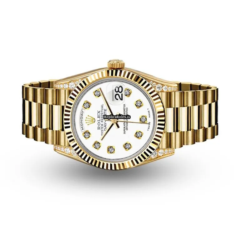 Superior Fake Rolex Day-date 36 18038 Automatic Movement Mens/unisex Watch - Image 5