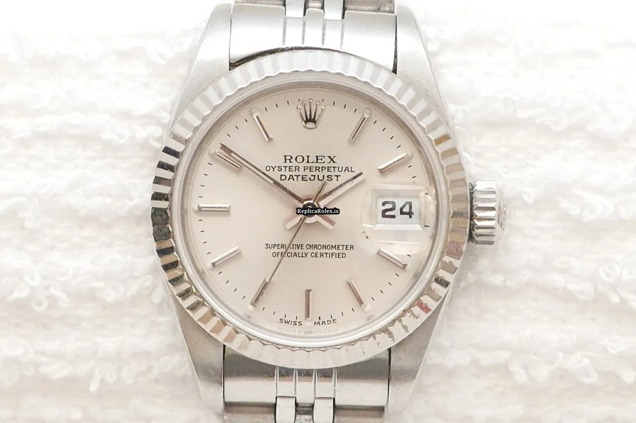 Incredible Replica Rolex Lady-datejust 69174 Caliber 2135 Automatic Movement 26mm Steel Case Womens Watch - Image 2