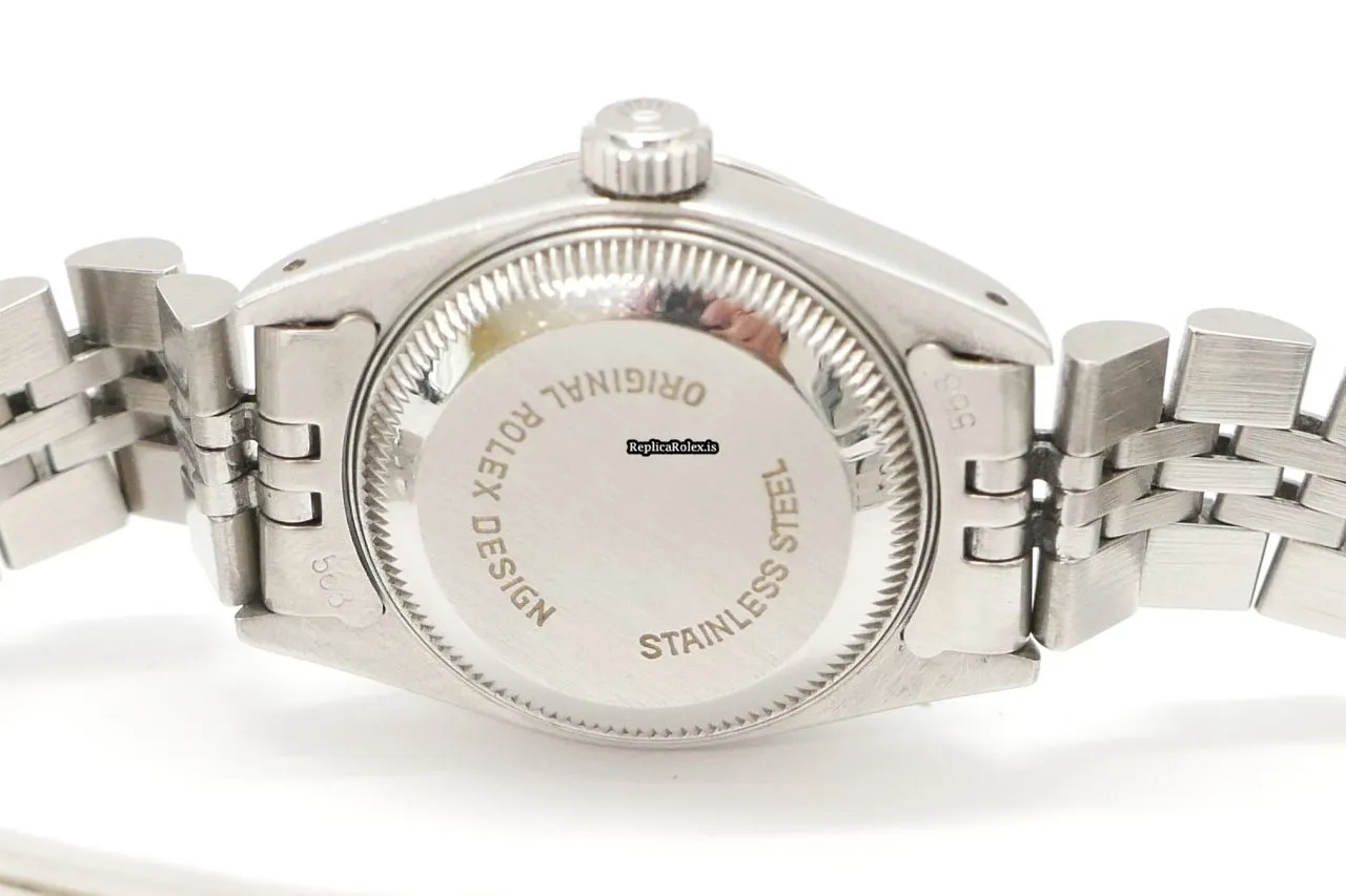 Incredible Replica Rolex Lady-datejust 69174 Caliber 2135 Automatic Movement 26mm Steel Case Womens Watch - Image 5