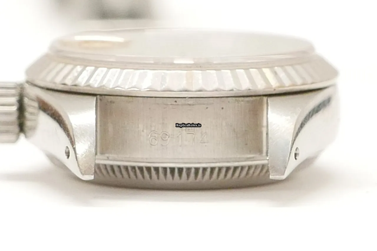 Incredible Replica Rolex Lady-datejust 69174 Caliber 2135 Automatic Movement 26mm Steel Case Womens Watch - Image 7