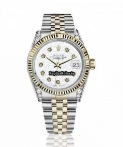 Excellent Replicas Rolex Datejust 16013 Automatic Movement 36mm Gold/steel Case Mens/unisex Watch