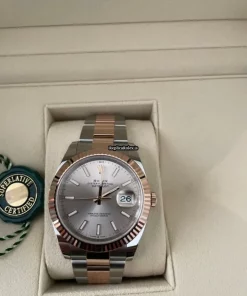 Neat Replica Rolex Datejust II 126331-009 Caliber 3235 Automatic Movement 41mm Gold/steel Case Mens/unisex Watch