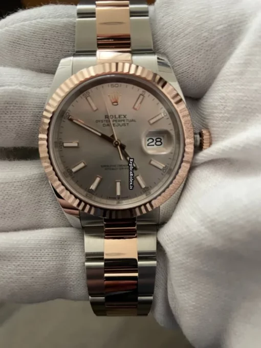 Neat Replica Rolex Datejust II 126331-009 Caliber 3235 Automatic Movement 41mm Gold/steel Case Mens/unisex Watch - Image 3