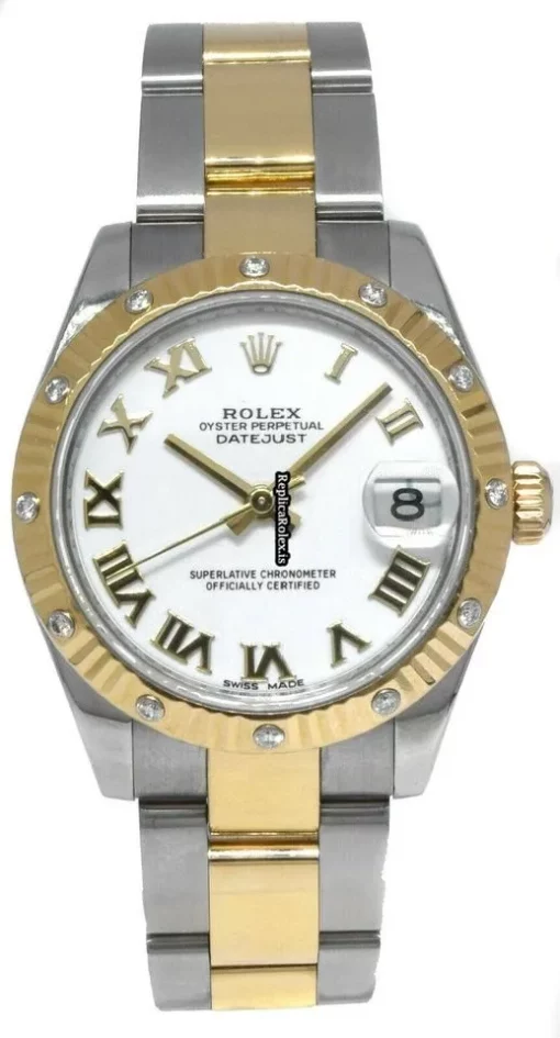 Distinctive Fake Rolex Lady-datejust 178313 Automatic Movement Womens Watch - Image 10