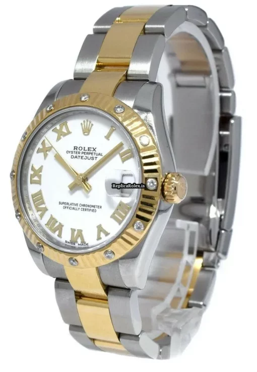 Distinctive Fake Rolex Lady-datejust 178313 Automatic Movement Womens Watch - Image 9
