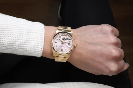 Fabulous Replica Rolex Day-date 36 18038 Automatic Movement Mens/unisex Watch - Image 14