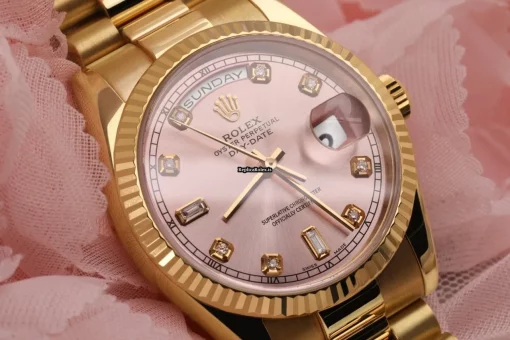 Fabulous Replica Rolex Day-date 36 18038 Automatic Movement Mens/unisex Watch - Image 3