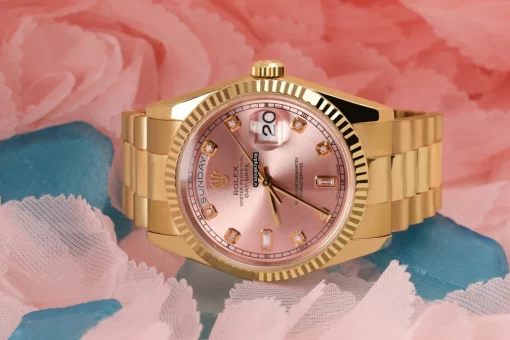 Fabulous Replica Rolex Day-date 36 18038 Automatic Movement Mens/unisex Watch - Image 8