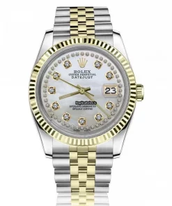 Ideal Replica Rolex Datejust 16013 Automatic Movement 36mm Gold/steel Case Mens/unisex Watch