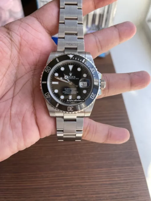 Superior Copy Rolex Submariner Date 116610ln Caliber 3135 Automatic Movement 40mm Steel Case Mens/unisex Watch - Image 10