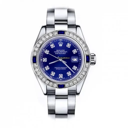 Popular Clone Rolex Oyster Perpetual Lady Date 69160 Automatic Movement 26mm Steel Case Womens Watch