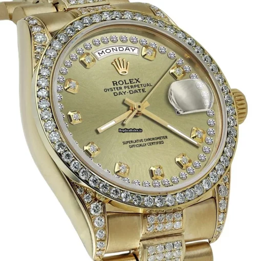Wonderful Replica Rolex Day-date 36 18038 Automatic Movement Mens/unisex Watch - Image 4