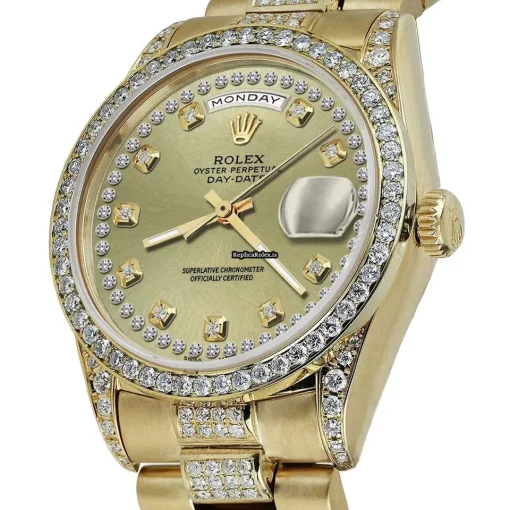 Wonderful Replica Rolex Day-date 36 18038 Automatic Movement Mens/unisex Watch - Image 5