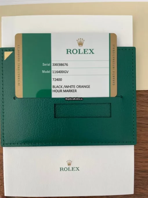 Trustworthy Replicas Rolex Milgauss 116400gv Caliber 3131 Automatic Movement 40mm Steel Case Mens/unisex Watch - Image 3