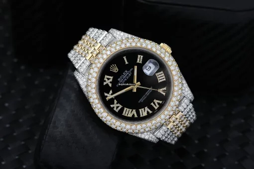 Ideal Replica Rolex Datejust 126303 Automatic Movement 41mm Gold/steel Case Mens/unisex Watch - Image 4