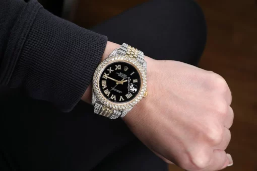 Ideal Replica Rolex Datejust 126303 Automatic Movement 41mm Gold/steel Case Mens/unisex Watch - Image 7