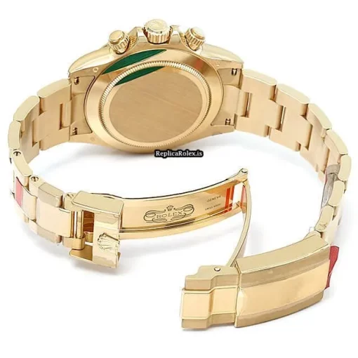 Terrific Fake Rolex Daytona 116508 Caliber 4130 Automatic Movement 40mm Yellow Gold Case Mens/unisex Watch - Image 2