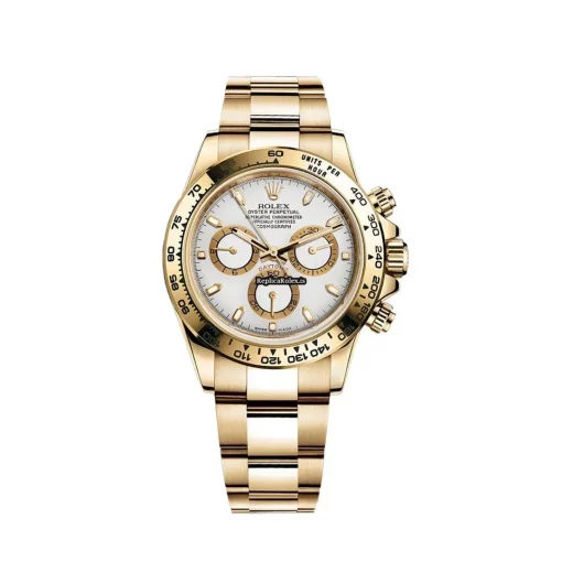 Terrific Fake Rolex Daytona 116508 Caliber 4130 Automatic Movement 40mm Yellow Gold Case Mens/unisex Watch - Image 3