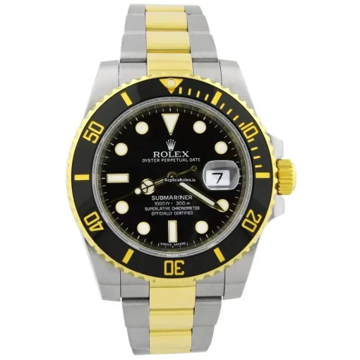 Recommend Clone Rolex Submariner Date 116613ln Caliber 3135 Automatic Movement 40mm Gold/steel Case Mens/unisex Watch