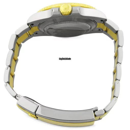 Recommend Clone Rolex Submariner Date 116613ln Caliber 3135 Automatic Movement 40mm Gold/steel Case Mens/unisex Watch - Image 4