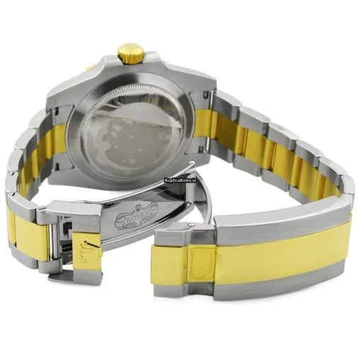 Recommend Clone Rolex Submariner Date 116613ln Caliber 3135 Automatic Movement 40mm Gold/steel Case Mens/unisex Watch - Image 5