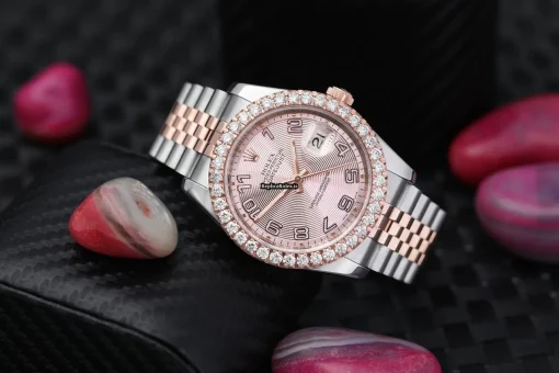 Fine Clone Rolex Datejust 116201 Automatic Movement 36mm Gold/steel Case Mens/unisex Watch - Image 3