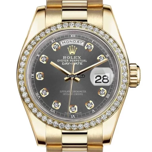 Fantastic Fake Rolex Day-date 36 18038 Automatic Movement Mens/unisex Watch