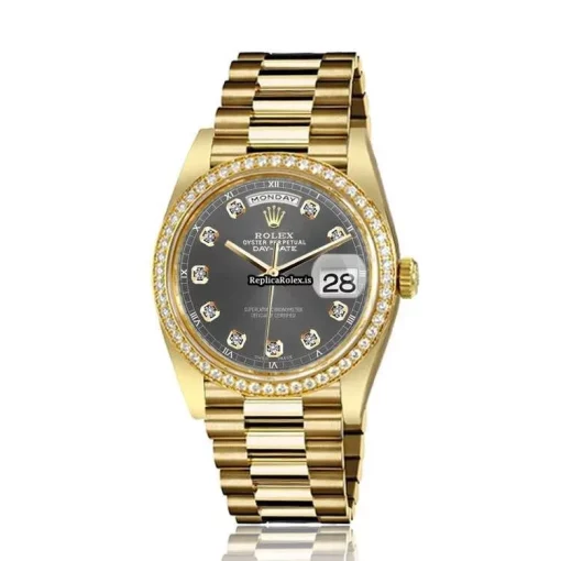 Fantastic Fake Rolex Day-date 36 18038 Automatic Movement Mens/unisex Watch - Image 2