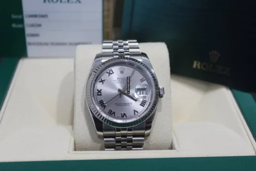 Aaa Replica Rolex Datejust 116234 Caliber 3135 Automatic Movement 36mm Steel Case Mens/unisex Watch - Image 8