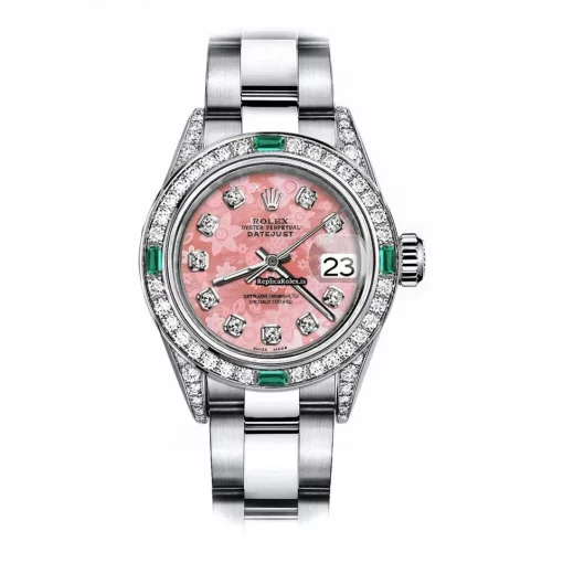 Incredible Replica Rolex Oyster Perpetual Lady Date 69160 Automatic Movement 26mm Steel Case Womens Watch