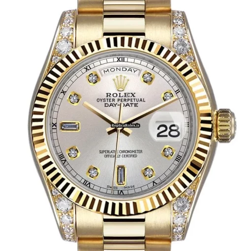 Stylish Fakes Rolex Day-date 36 18038 Automatic Movement Mens/unisex Watch