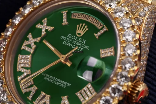 Popular Replica Rolex Day-date 36 18038 Automatic Movement 36mm Yellow Gold Case Mens/unisex Watch - Image 2