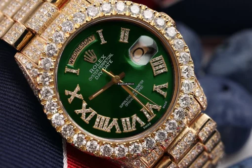 Popular Replica Rolex Day-date 36 18038 Automatic Movement 36mm Yellow Gold Case Mens/unisex Watch - Image 6