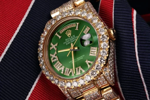 Popular Replica Rolex Day-date 36 18038 Automatic Movement 36mm Yellow Gold Case Mens/unisex Watch - Image 7